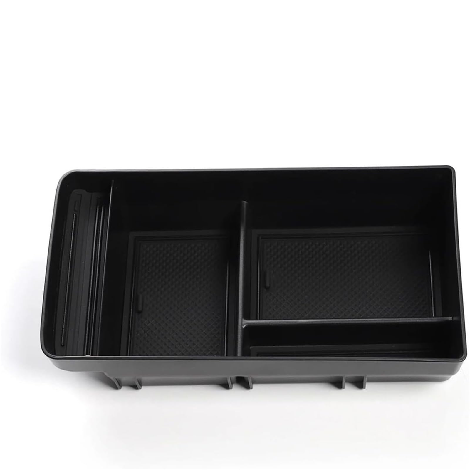 Sitz-Armlehnen-Boxanzug Für vw ID.3 ID3 ID 3 Center Console Armlehne Storage Box Partition Center Console Armlehne Storage(Schwarz) von Generisch