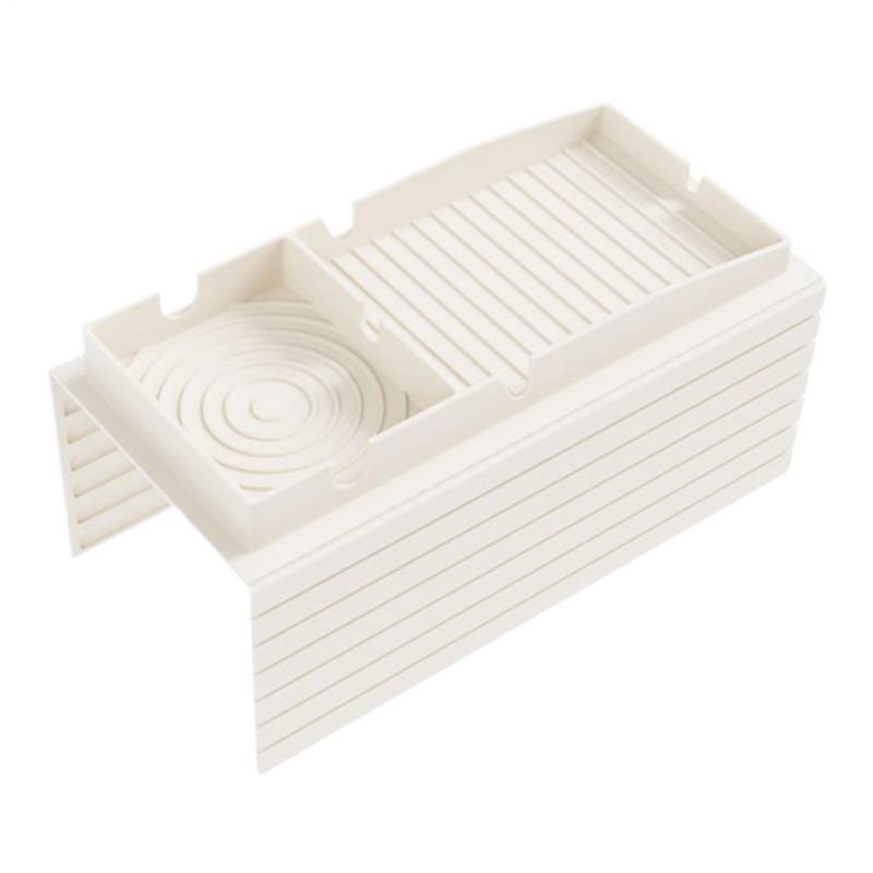 Sofa Tablett - Couch Cup Holder Getränkehalter | Sofa Getränkehalter Kissen Haushalt Schlafzimmer Wohnzimmer Outdoor Picknick Auslaufsicheres Silikon Tischchen Sofatablett Armlehne von Generisch