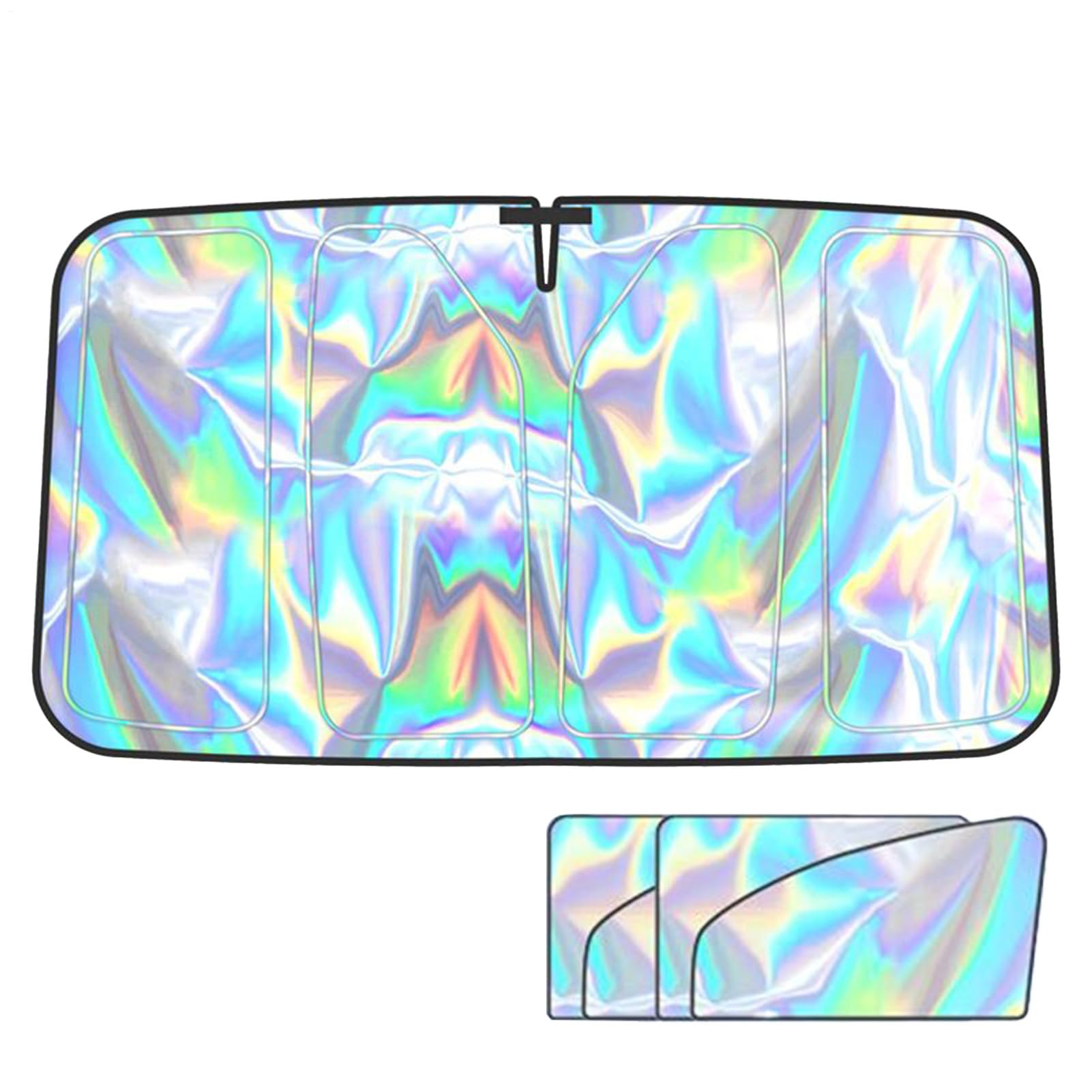 Sonnenschutz Fürs Auto - Frontscheiben-Sonnenschutz | Autoscheiben-, | Faltbarer Innenraum- Mit UV-Schutz Für Camping, Reisen, LKW & Stadtfahrzeuge Sonnenschutz Fürs Auto - Frontscheiben-Sonnenschutz | Autoscheiben-, | Faltbarer Innenraum- Mit UV-Schutz Für Camping, Reisen, LKW & Stadtfahrzeuge von Generisch