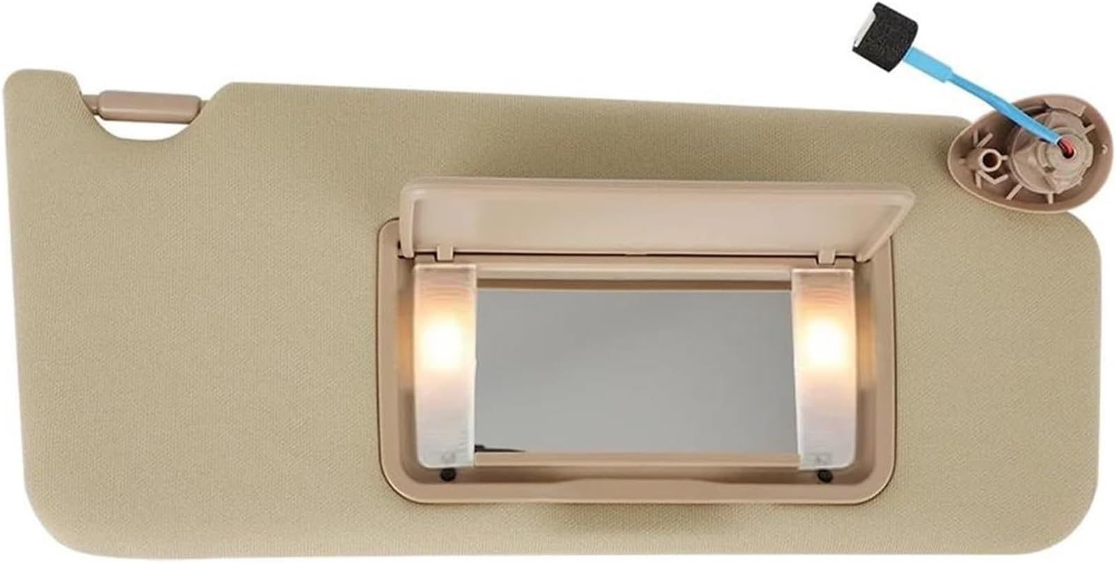 Spiegel Sonnenblende Für Accord für Coupe für Limousine 2008-2012 Beige Sonnenblende Links Rechts Seite Vorne Sonnenschirm(Right) von Generisch