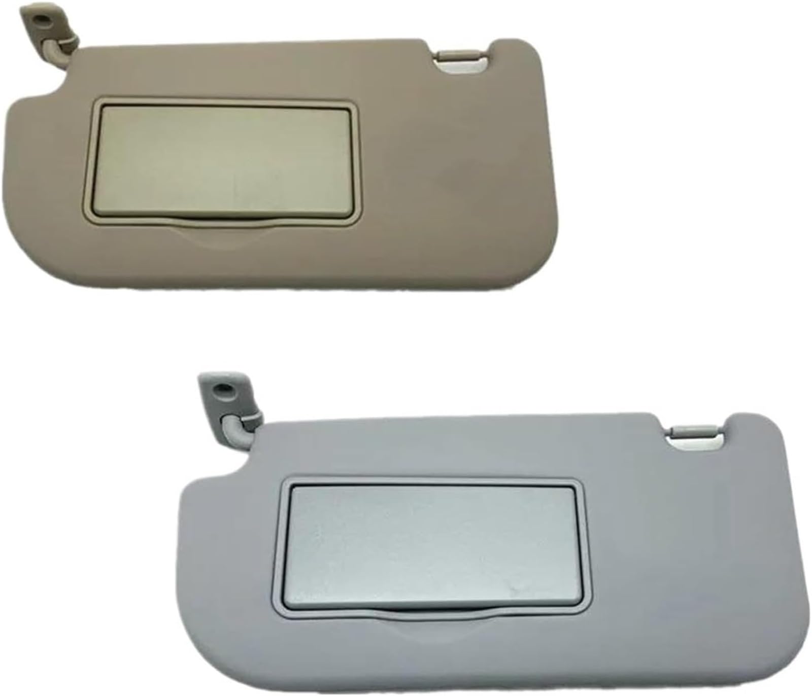 Spiegel Sonnenblende Für Kia Für Sportage 2004-2009 Sonnenblende Innen Sonnenschirm(Left and Right Beige) von Generisch