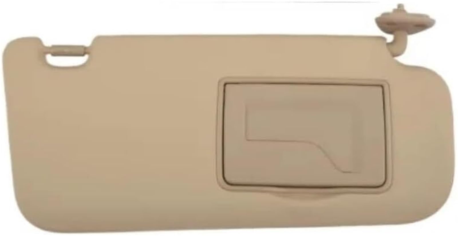 Spiegel Sonnenblende Für Mit Make-up Spiegel Beige Sonnenblende Links Rechts Für Hyundai Für Elantra HD 2006 Front Sonnenschirm(Right) von Generisch