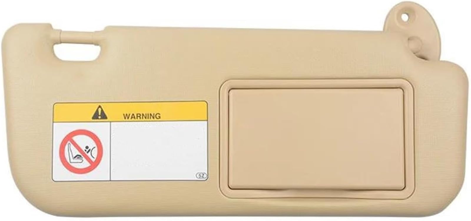Spiegel Sonnenblende Für Toyota Für Corolla E160 E170 2014-2017 Panel Sonnenblende für Mit Make-Up Spiegel(Beige Right) von Generisch