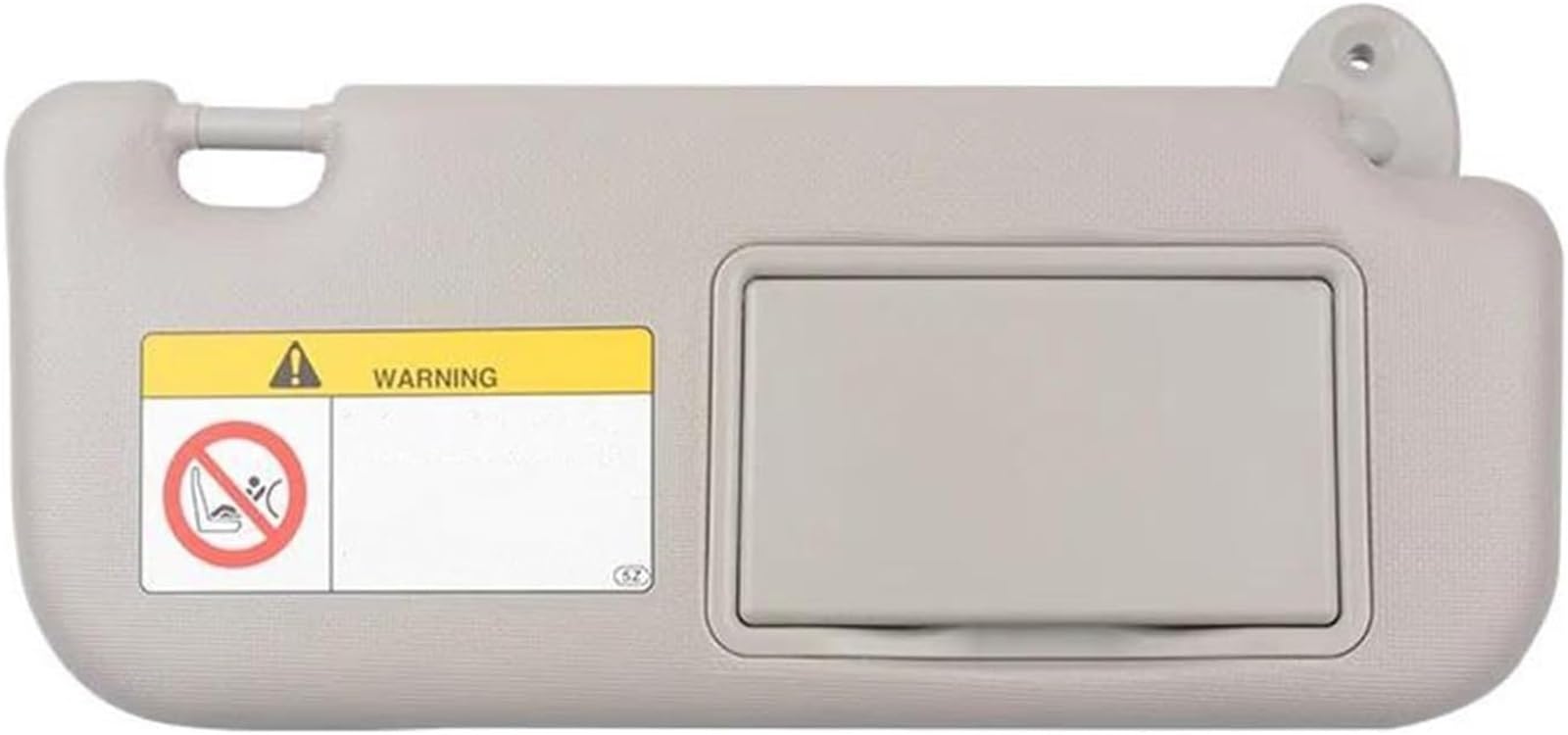 Spiegel Sonnenblende Für Toyota Für Corolla E160 E170 2014-2017 Panel Sonnenblende für Mit Make-Up Spiegel(Gray Right) von Generisch