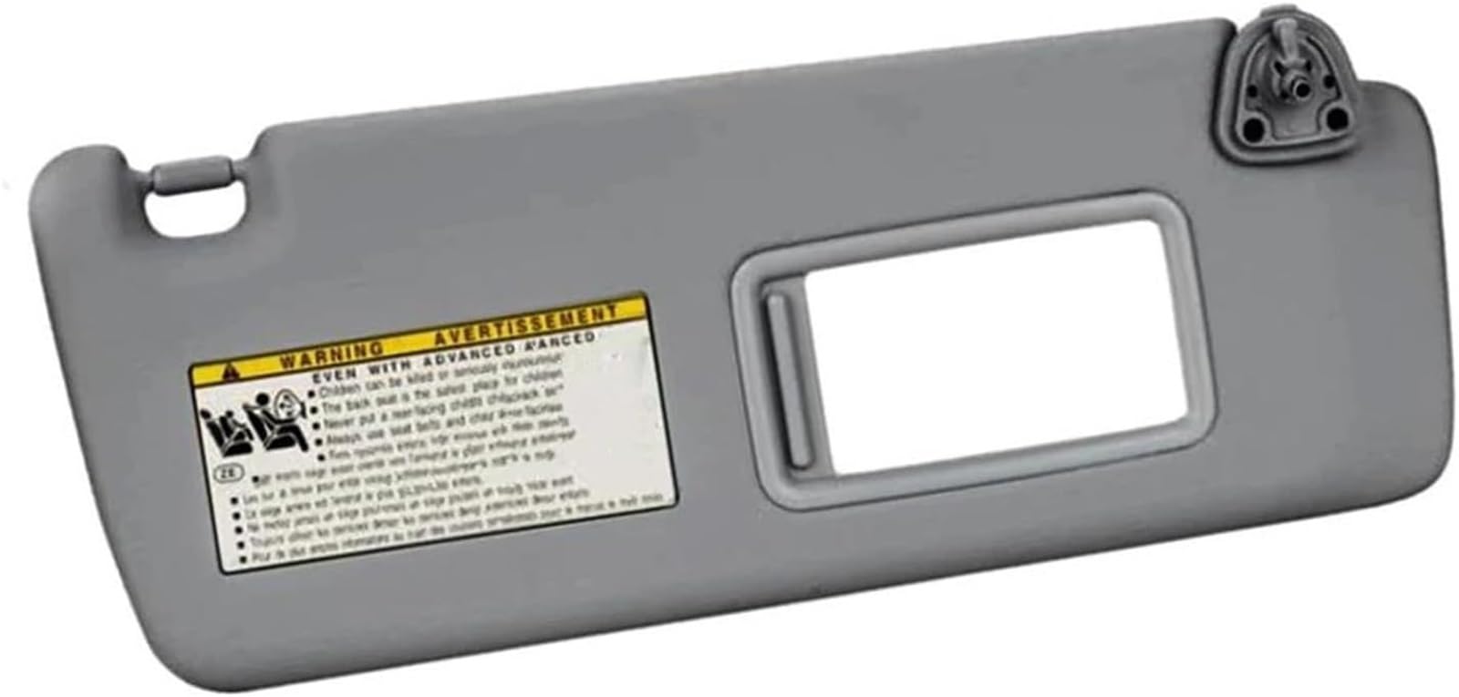 Spiegel Sonnenblende Für Toyota Für Highlander 2004-2007 Auto Innen Sonnenblende Panel für Mit Spiegel(Gray Right) von Generisch