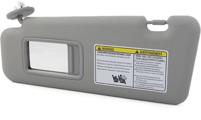 Spiegel Sonnenblende Grau Beige Schatten Für Toyota Für Highlander 2008-2013 für Mit Licht Vorne Sonnenschirm(Grau) von Generisch