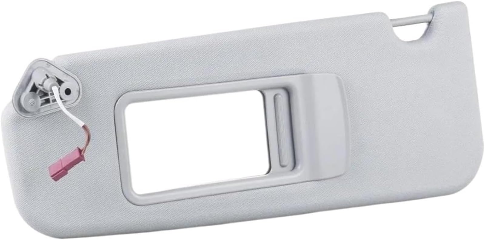 Spiegel Sonnenblende Graue Sonnenblende für mit Spiegellicht für BMW 3er X1-Serie E84 E90 E90N E91 E91N Frontsonnenschirm(Left Passenger Side) von Generisch