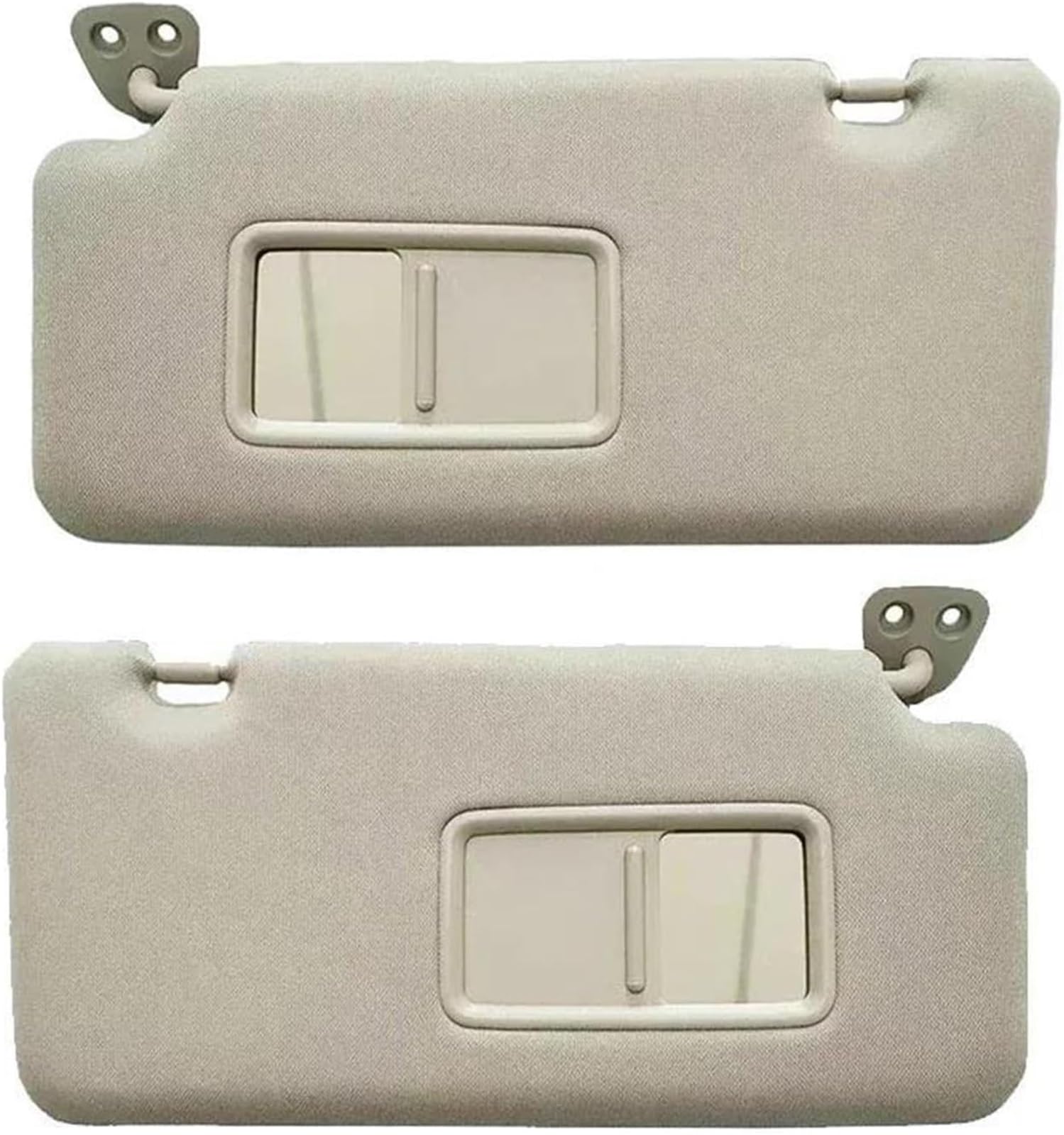 Spiegel Sonnenblende Vorne Links Rechts Windschutzscheibe für Mit Kosmetik Spiegel Für Nissan Für Tiida 2005-2010(Left and Right) von Generisch