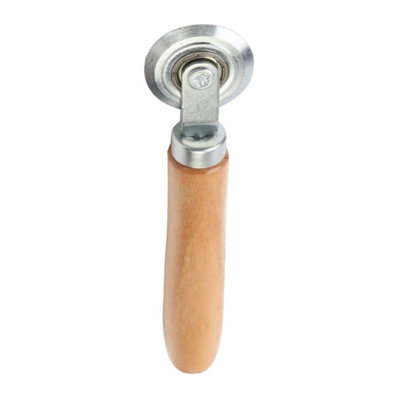 Spline-Werkzeug – wiederverwendbarer Holzgriff Spline Roller | leichtes handgemachtes Handwerk & Zubehör für Wellpappe KT Karton beschichtetes Papier Konstruktionsmarkierung von Generisch