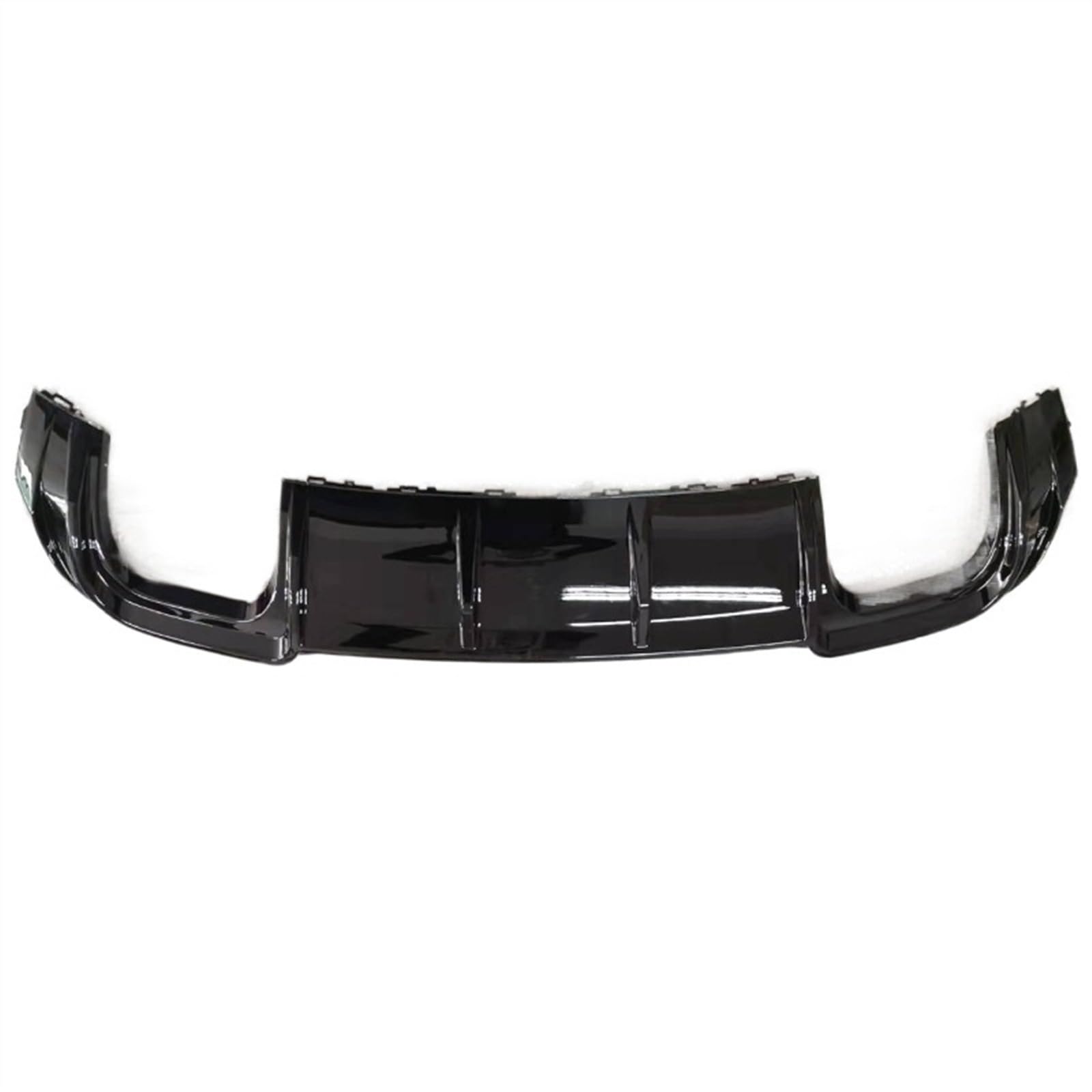 Spoiler A3 8V S3 S-Linie für Limousine 2017 2018 2019 Auto Heckstoßstange Lippe Diffusor Spoiler Seitensplitter Außenteile Heckspoiler-Lippendiffusor(A3 standard) von Generisch