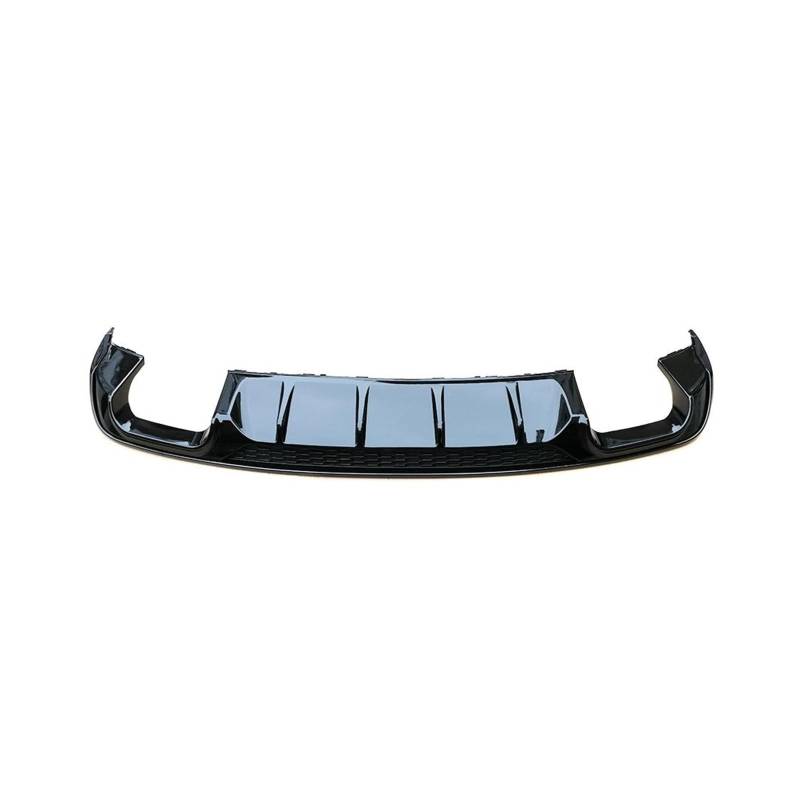 Spoiler A3 S3 für Limousine für Standard 4 Türer 2017 2018 2019 Auto Heckstoßstangendiffusor Heckdiffusor Lippenspoiler Heckspoiler-Lippendiffusor(Schwarz) von Generisch