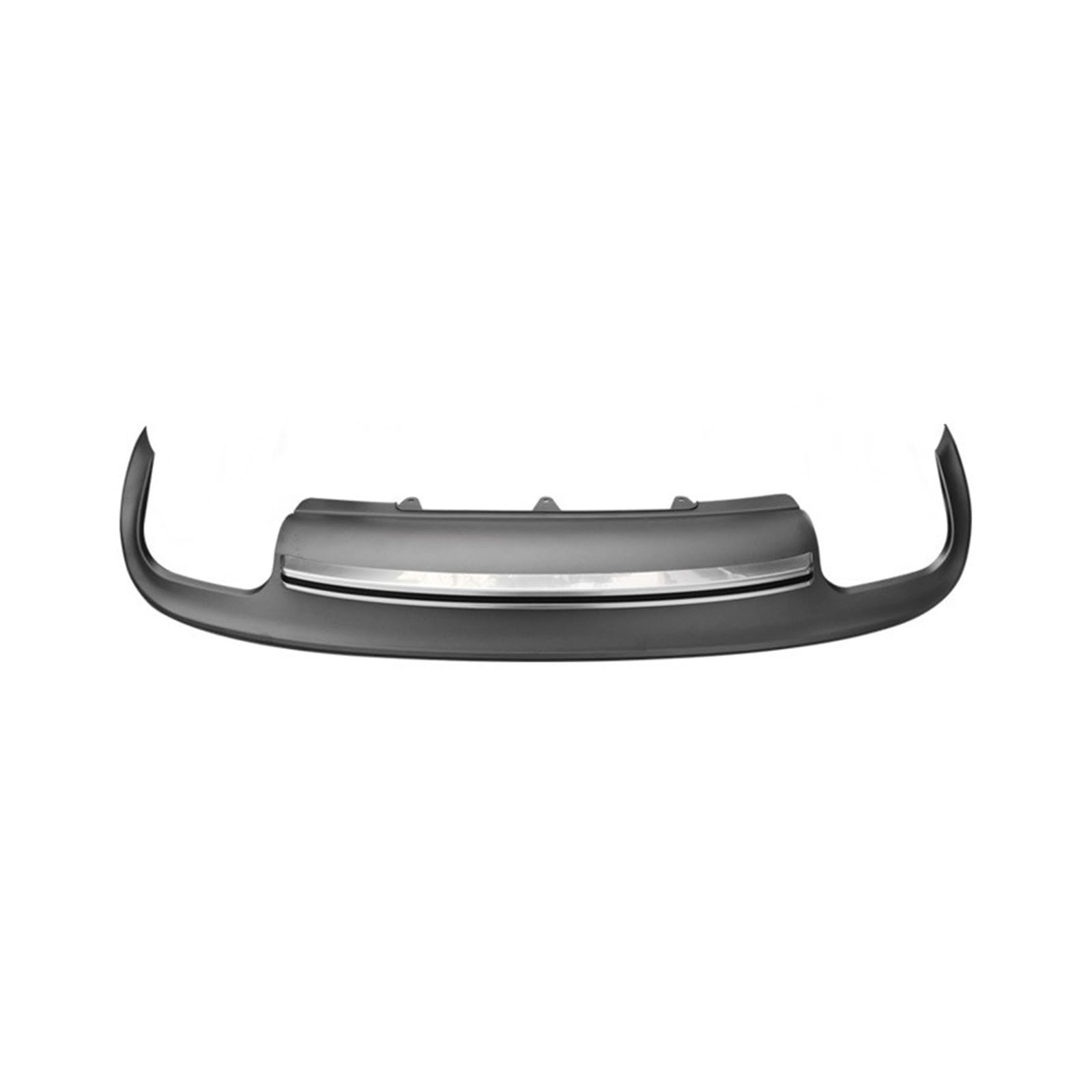 Spoiler A5 B8 2012 2013 2014 2015 2016 4-türer/2-türer Heckstoßstange Diffusor Lippe Spoiler Schwanz diffuse Auspuffrohr Spitze Heckspoiler-Lippendiffusor(Grey for 2-door) von Generisch