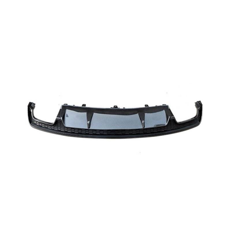 Spoiler A7 für S für Line 2016 2017 2018 Auto Heckstoßstange Haifischflosse Spoilerlippe Diffusor Stoßstangenschutz Heckspoiler-Lippendiffusor(Carbon pattern) von Generisch