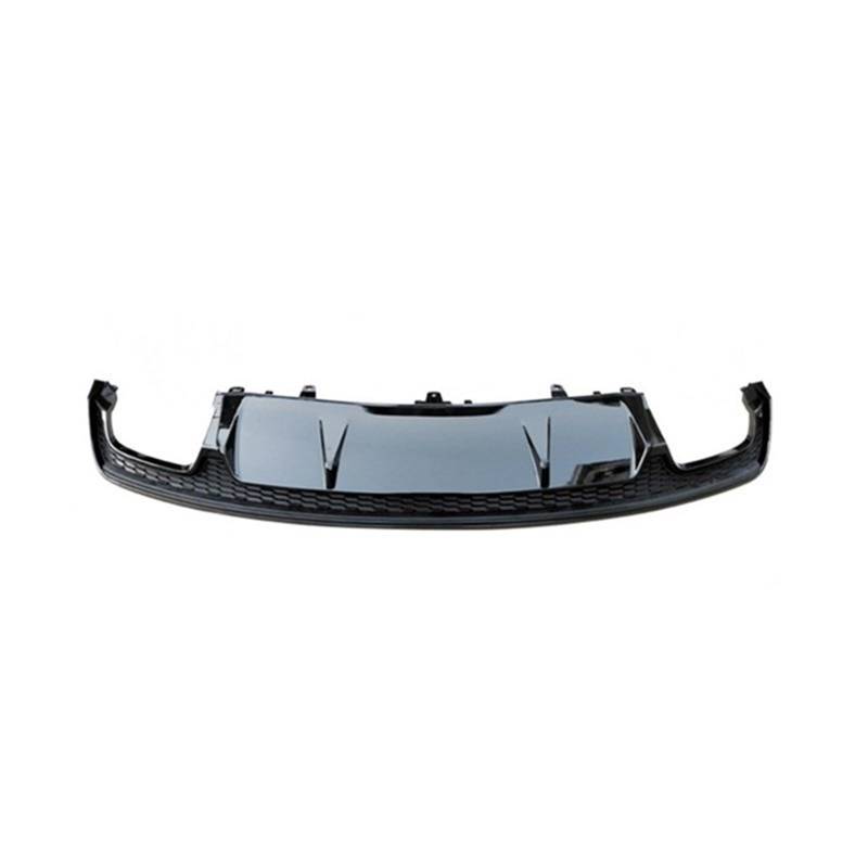 Spoiler A7 für S für Line 2016 2017 2018 Auto Heckstoßstange Haifischflosse Spoilerlippe Diffusor Stoßstangenschutz Heckspoiler-Lippendiffusor(Gloss Black) von Generisch