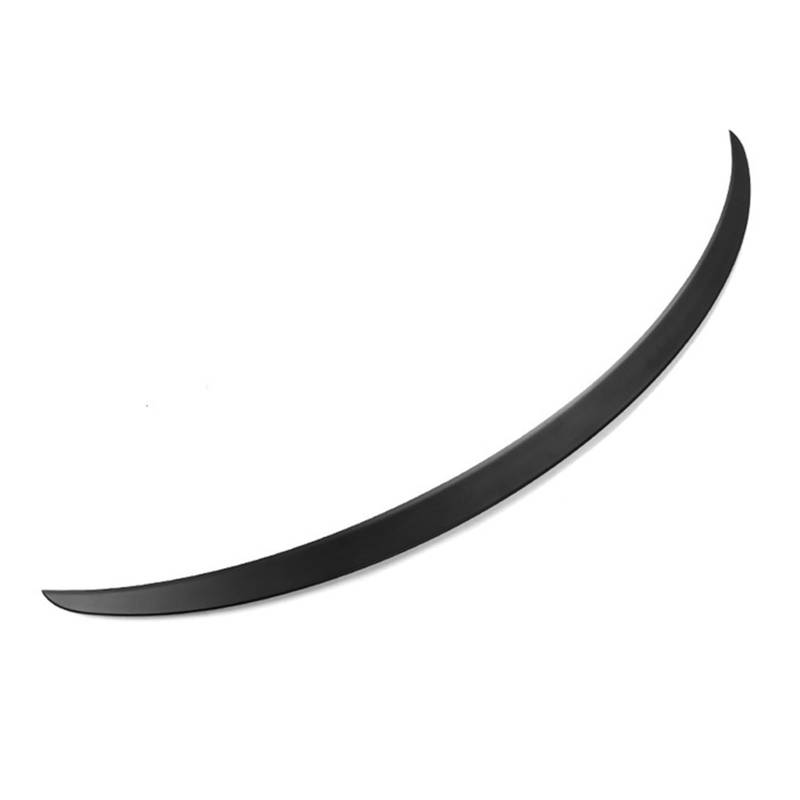 Spoiler Auto-Kofferraumdeckel-Splitter-Lippe Heckspoilerflügel für Tesla für Modell Y für Modell 3 2020 2022 2021 Auto-Styling-Zubehör Heckspoiler-Lippendiffusor(Matte Black,For 3) von Generisch