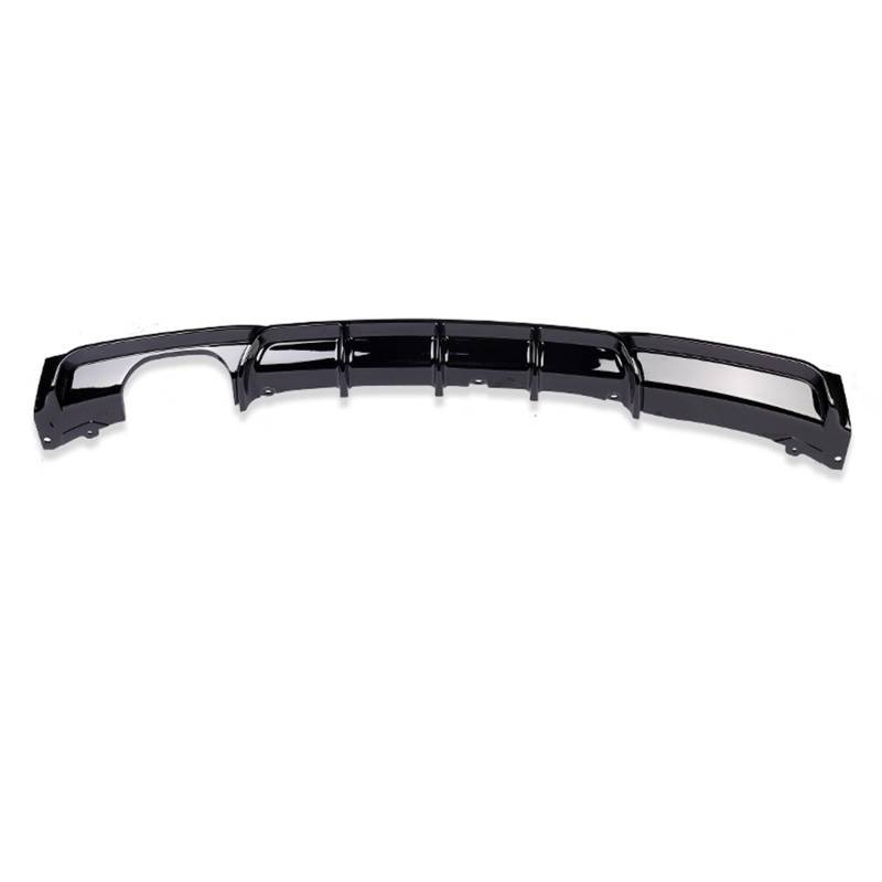 Spoiler Für BMW 3er F30 F31 F35 M3 für Sport 2012-2019 Auto Heckstoßstangendiffusor Frontlippe Kofferraumspoiler Body Kit Heckspoiler-Lippendiffusor(Double Dual Out) von Generisch