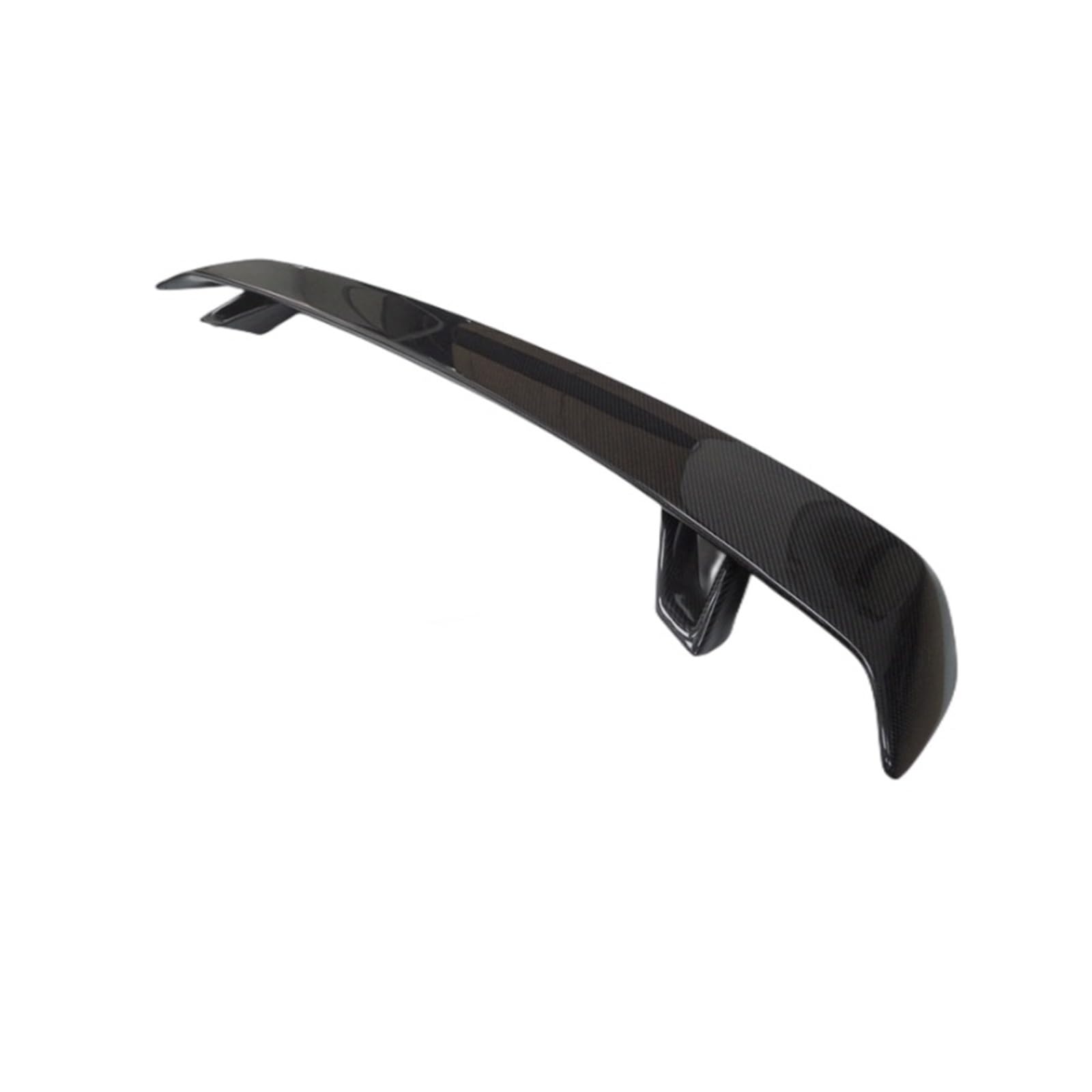 Spoiler TT MK2 2008 2009 2010 2011 Real Carbon Fibe Auto Heckspoiler Flügel Heckspoiler Boot Lip Flügel Heckspoiler-Lippendiffusor(Single layer) von Generisch