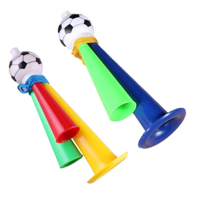 Sportpumpe Lufthorn - Stadionhorn | Luftdruck Fanfare Air Horn Extrem laut | Manuelle Stadiontrompete | Handluftpumpe Lauter Klang | Handsignalhorn | Signal Bootshorn | Horn für Festival von Generisch