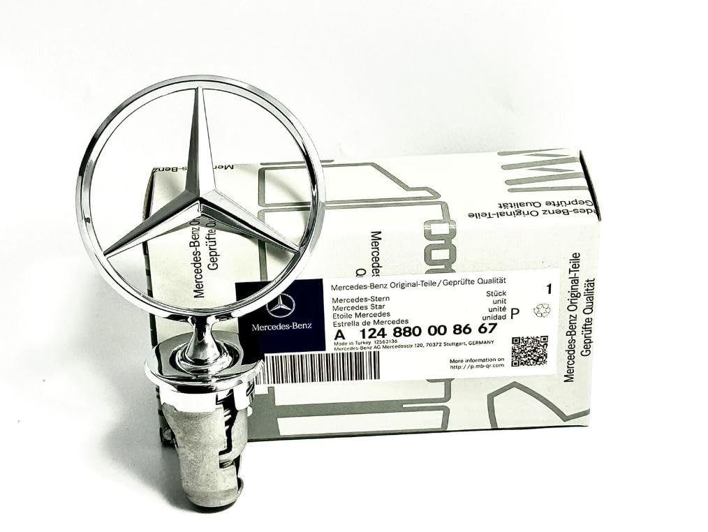 Stern Emblem Kühlergrill für Mercedes-Benz C-Klasse E-Klasse S-Klasse von Generisch