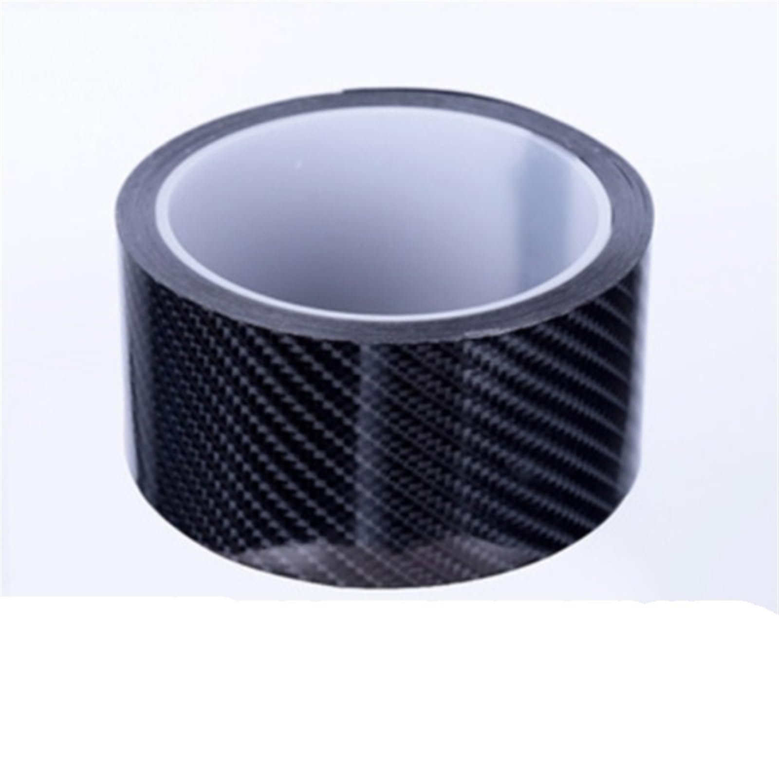 Stoßstangenschutz fürs Auto 5D Carbonfaser-Aufkleber, 3/5/7/10M, Selbstklebender Streifen, Türschweller, Stoßstange, Anti-Tritt-Schutzstreifen, Auto-Dekorationsband(5cm,5M) von Generisch
