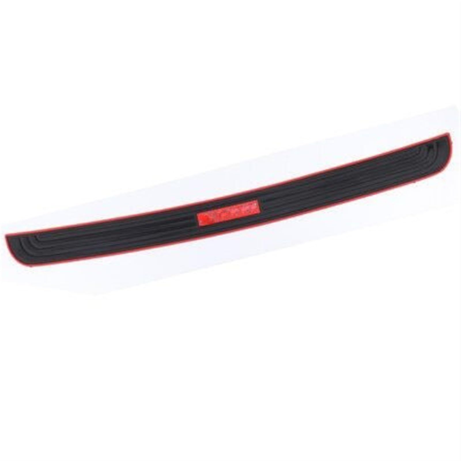 Stoßstangenschutz fürs Auto 90CM Universal Auto Kofferraum Türschweller Schutz Gummistreifen Aufkleber Auto Heckstoßstange Schutz Kratzschutzleiste Schwarz Styling(Red Sports) von Generisch