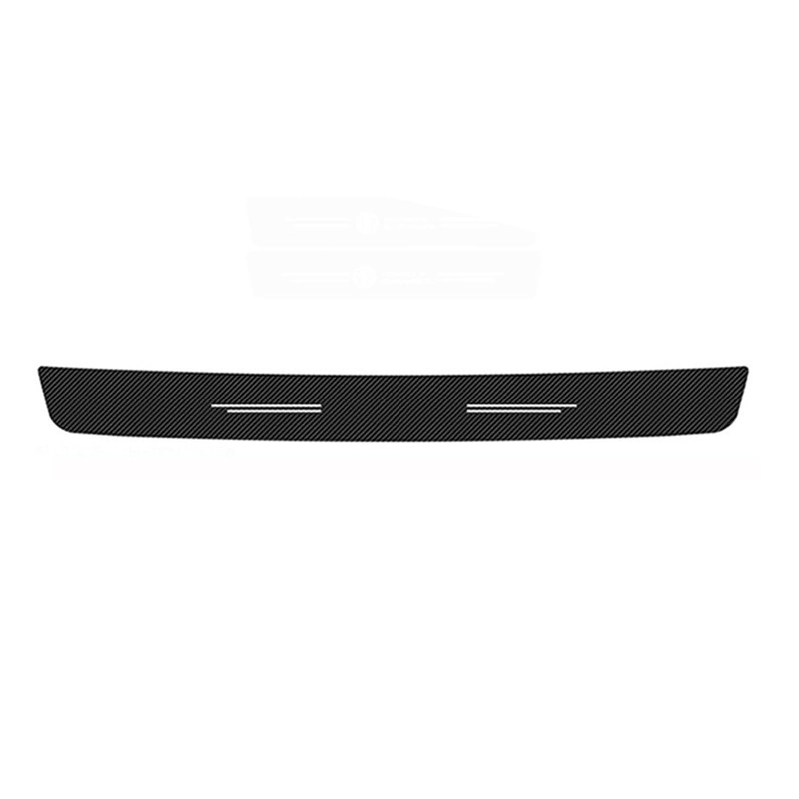 Stoßstangenschutz fürs Auto Auto Türschweller Trunk Trim Aufkleber Wasserdicht Abziehbilder Film für Dacia Frühling für Lodgy für Dokker Duster Logan Sandero Stepway(Trunk 1pc) von Generisch