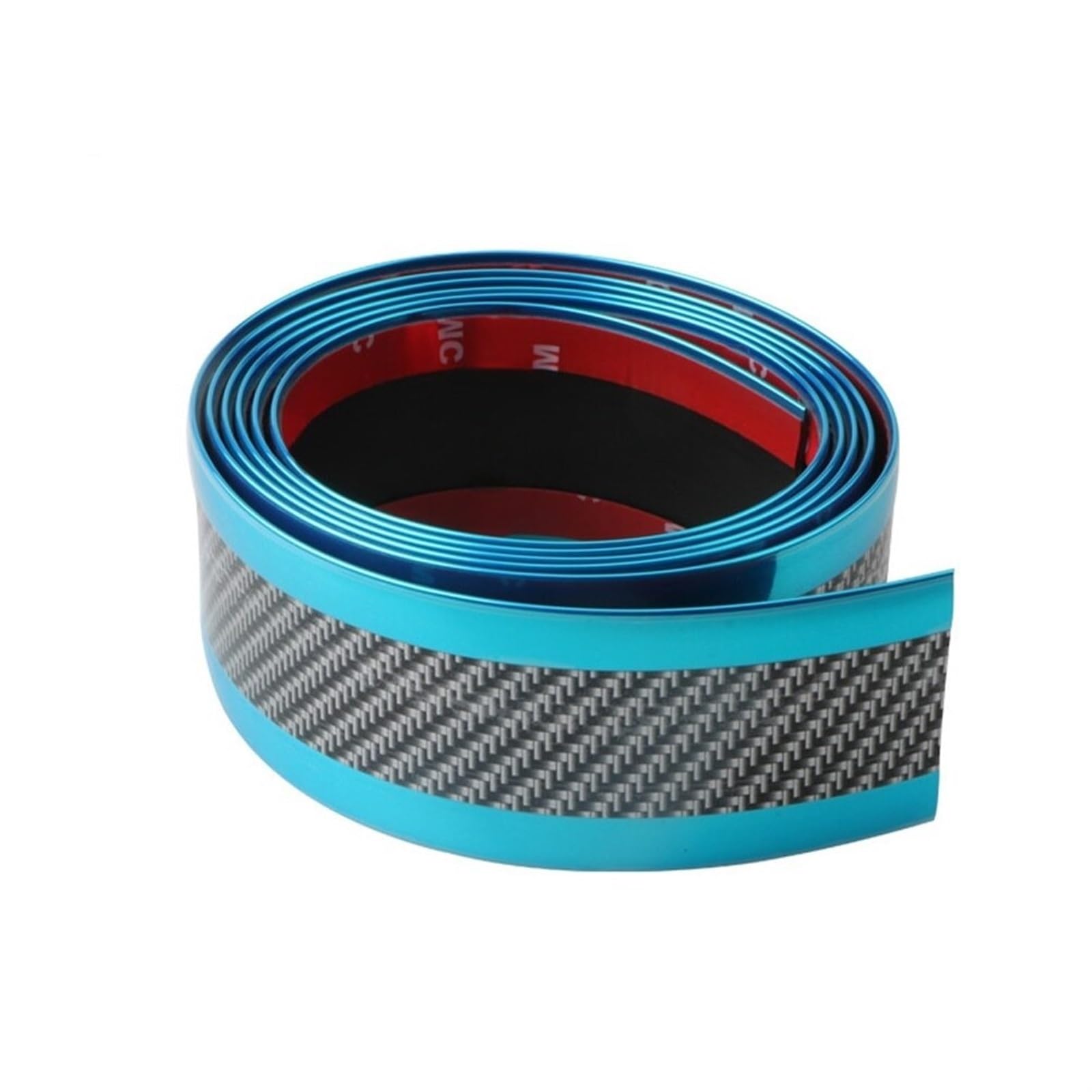 Stoßstangenschutz fürs Auto Autotürschwelle Aufkleber Seitenspiegel Anti-Kratz-Klebeband Wasserdichter Schutz Auto für Kantenpaste Schutzstreifen(Blue 5CM) von Generisch