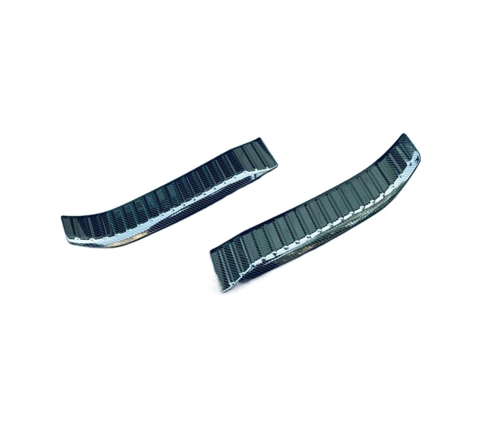 Stoßstangenschutz fürs Auto Für Toyota für Yaris für Kreuz XP210 2020 2021 Auto Edelstahl Kofferraum Verschleiss-Platten-türschwelle Abdeckung Molding garnieren(Carbon Fiber Style) von Generisch