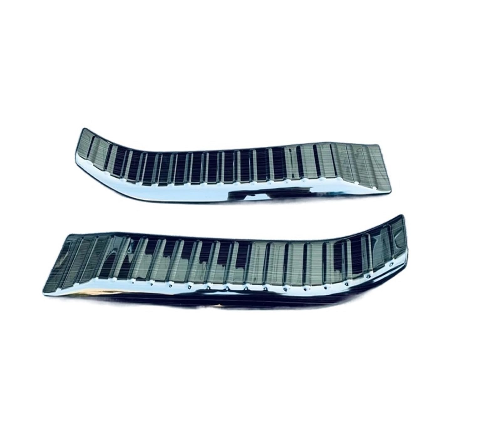Stoßstangenschutz fürs Auto Für Toyota für Yaris für Kreuz XP210 2020 2021 Auto Edelstahl Kofferraum Verschleiss-Platten-türschwelle Abdeckung Molding garnieren(Piano Black) von Generisch