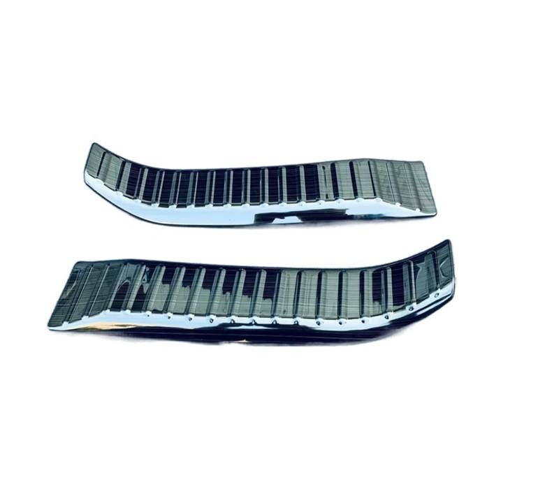 Stoßstangenschutz fürs Auto Für Toyota für Yaris für Kreuz XP210 2020 2021 Auto Edelstahl Kofferraum Verschleiss-Platten-türschwelle Abdeckung Molding garnieren(Piano Black) von Generisch
