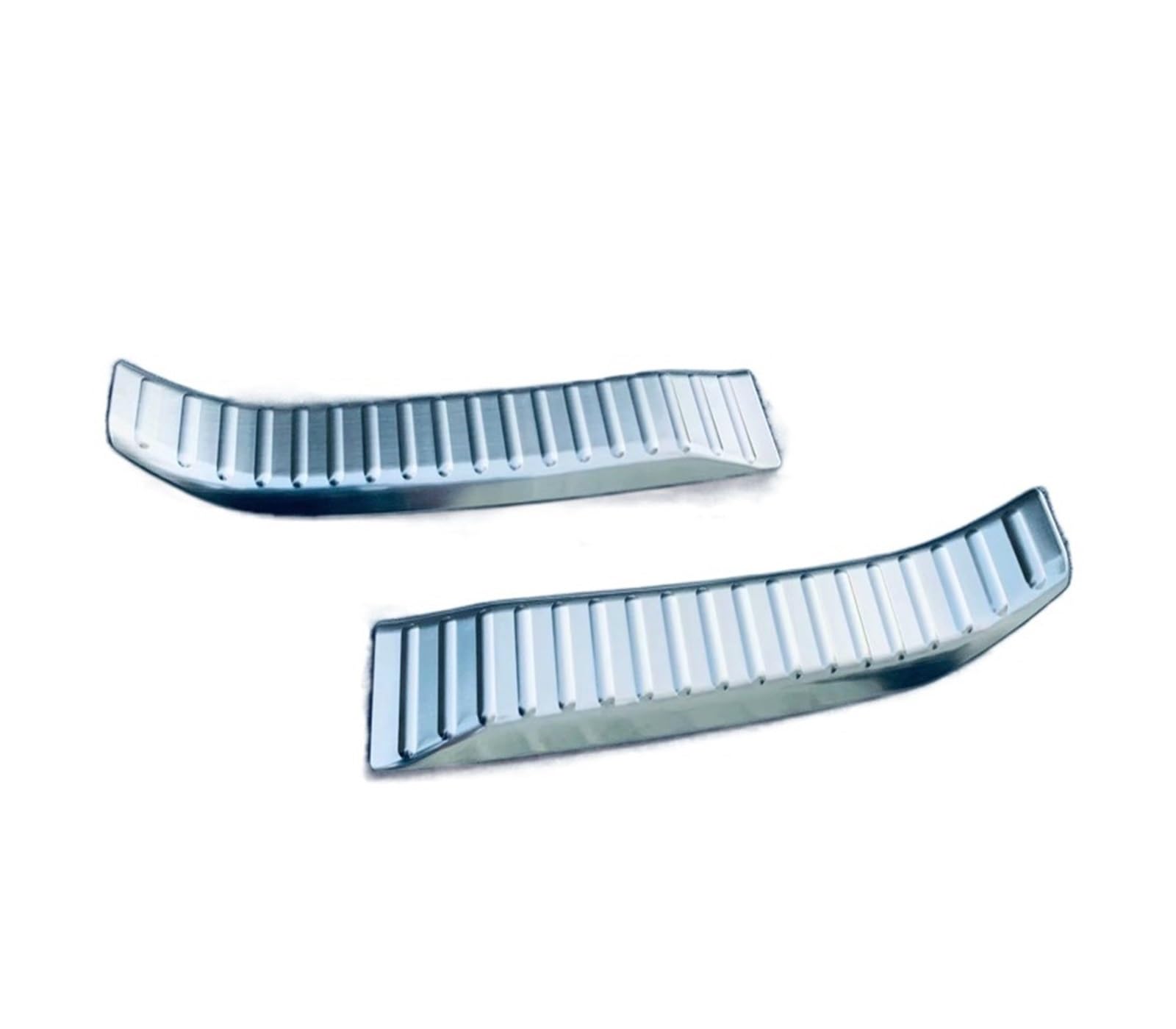 Stoßstangenschutz fürs Auto Für Toyota für Yaris für Kreuz XP210 2020 2021 Auto Edelstahl Kofferraum Verschleiss-Platten-türschwelle Abdeckung Molding garnieren(Silber) von Generisch
