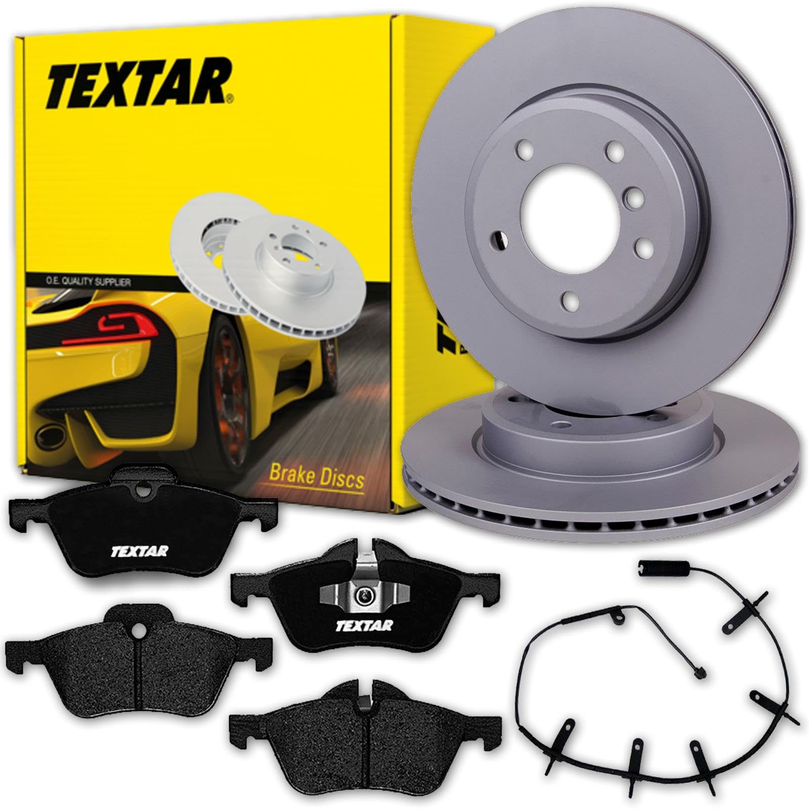 TEXTAR Bremsscheiben 276mm + Beläge vorne passend für Mini R50 R53 R52 von Generisch