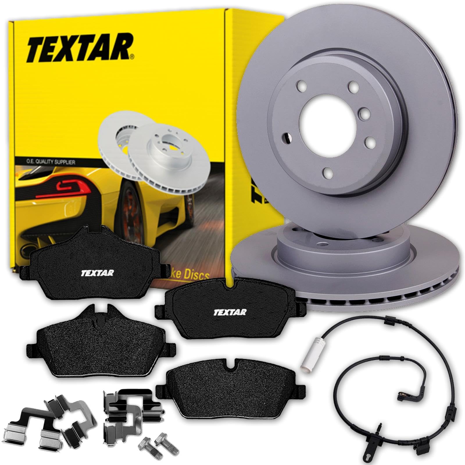 TEXTAR Bremsscheiben 280mm + Beläge vorne passend für Mini R55 R56 R57 R58 R59 von Generisch