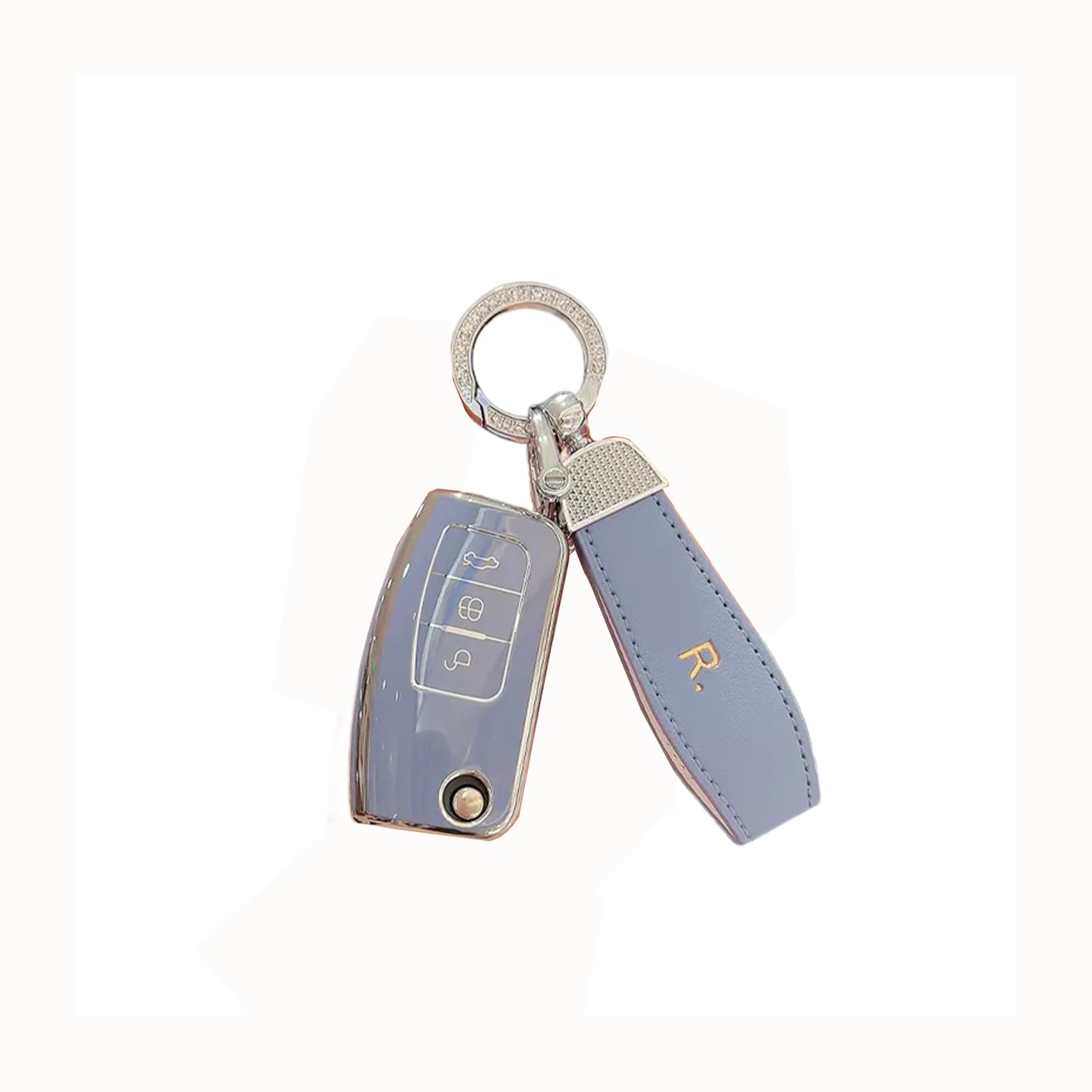 TPU Autoschlüssel Hülle passt für Ford Focus Fiesta Mondeo Galaxy C-Max S-Max B-Max Territory EcoSport Escort Edge Escape Explorer Schlüsselhülle Schutzcover mit Schlüsselanhänger Auto Zubehör,Blue-C TPU Autoschlüssel Hülle passt für Ford Focus Fiesta Mondeo Galaxy C-Max S-Max B-Max Territory EcoSport Escort Edge Escape Explorer Schlüsselhülle Schutzcover mit Schlüsselanhänger Auto Zubehör,Blue-C von Generisch