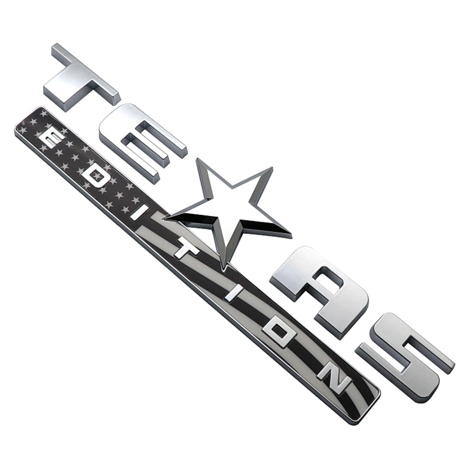 Texas Edition Auto-Aufkleber, 3D-Dekoratives Abzeichen, 3 m Aufkleben, 3D-dekoratives Abzeichen, cooler, einzigartiger Auto-Aufkleber für Kotflügel, Auto, LKW, Heckklappe Texas Edition Auto-Aufkleber, 3D-Dekoratives Abzeichen, 3 m Aufkleben, 3D-dekoratives Abzeichen, cooler, einzigartiger Auto-Aufkleber für Kotflügel, Auto, LKW, Heckklappe von Generisch