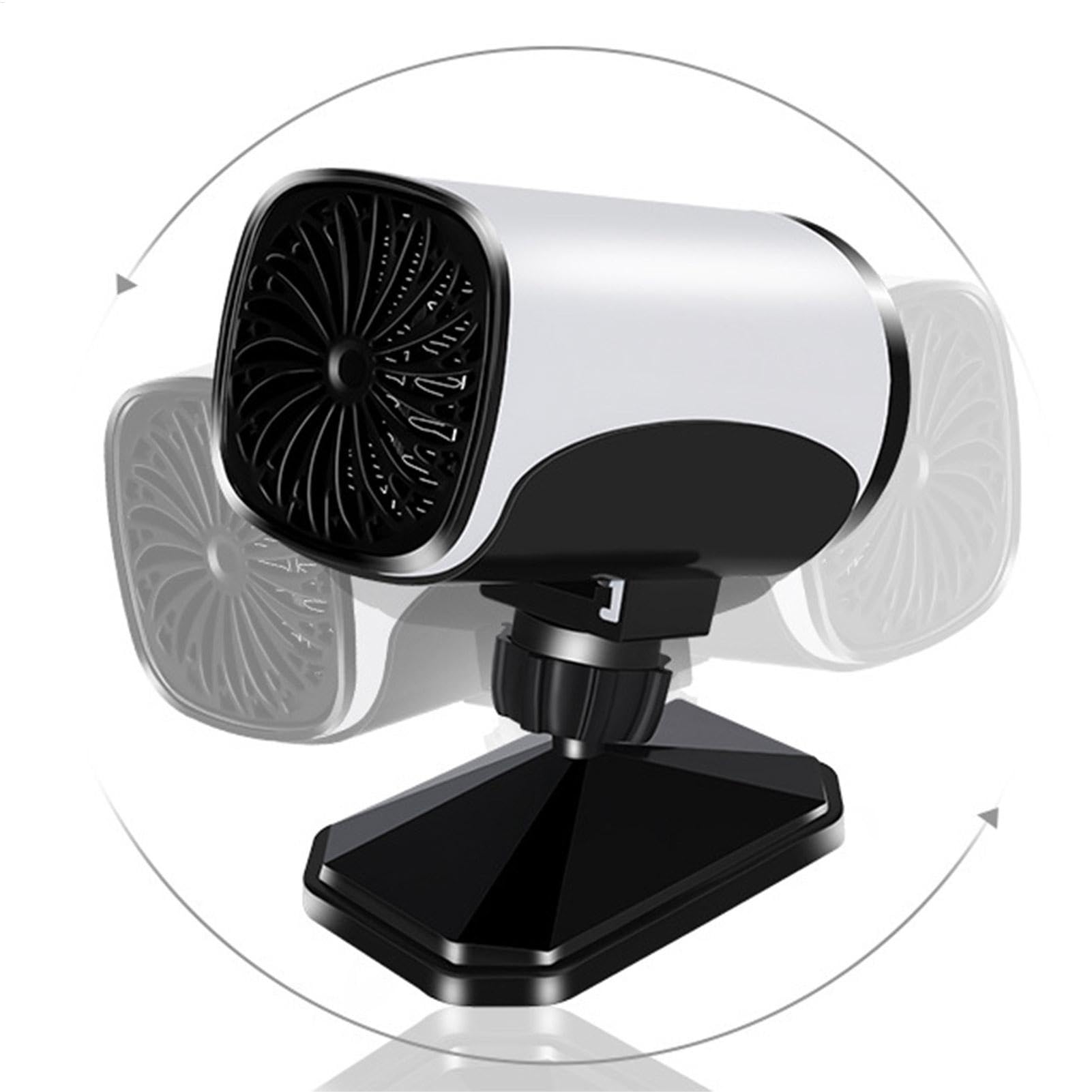 Tragbare Autoheizung – Auto-Heizung, Entfroster, Auto-Raumheizung, Winter-Auto-Entfroster-Set, Anti-Beschlag-Windschutzscheibe, Auto-Heizung mit Drehung, Windschutzscheiben-Defogger Fenster-Entfroster Tragbare Autoheizung – Auto-Heizung, Entfroster, Auto-Raumheizung, Winter-Auto-Entfroster-Set, Anti-Beschlag-Windschutzscheibe, Auto-Heizung mit Drehung, Windschutzscheiben-Defogger Fenster-Entfroster von Generisch