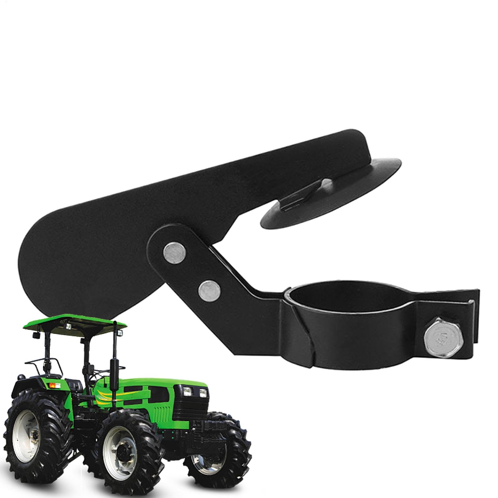 Traktor-Auspuffklappe – Auspuff-Regenklappe, Karbonstahlklappe, stabile Auspuff-Schalldämpfer-Regenkappe, wasserdicht, schwarz, benutzerfreundliche Wetterklappe, regenfeste Auspuffabdeckung zur Traktor-Auspuffklappe – Auspuff-Regenklappe, Karbonstahlklappe, stabile Auspuff-Schalldämpfer-Regenkappe, wasserdicht, schwarz, benutzerfreundliche Wetterklappe, regenfeste Auspuffabdeckung zur von Generisch