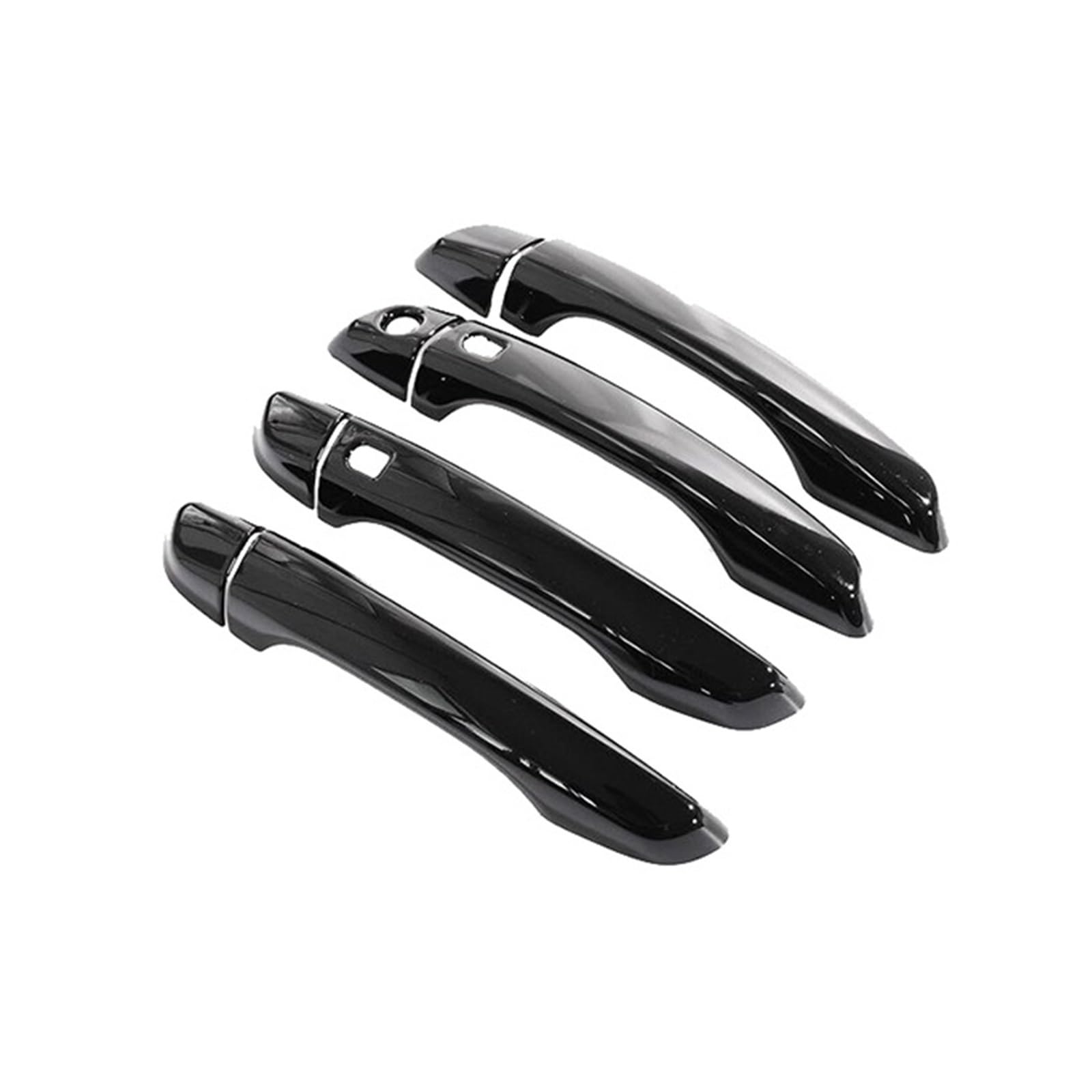 Türgriff Für Citroen C4 für Cactus 2014-2022 Auto Außentürgriff Abdeckung Aufkleber Autotürgriffschutz(4Handle 2 Buttons) von Generisch