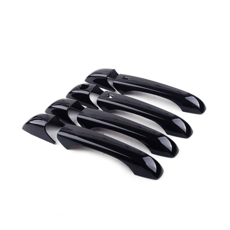 Türgriff Für Dodge für Caravan 2008-2019 für Durango 2011-2019 Auto Glanz Schwarz Türgriff Abdeckung Autotürgriffschutz von Generisch