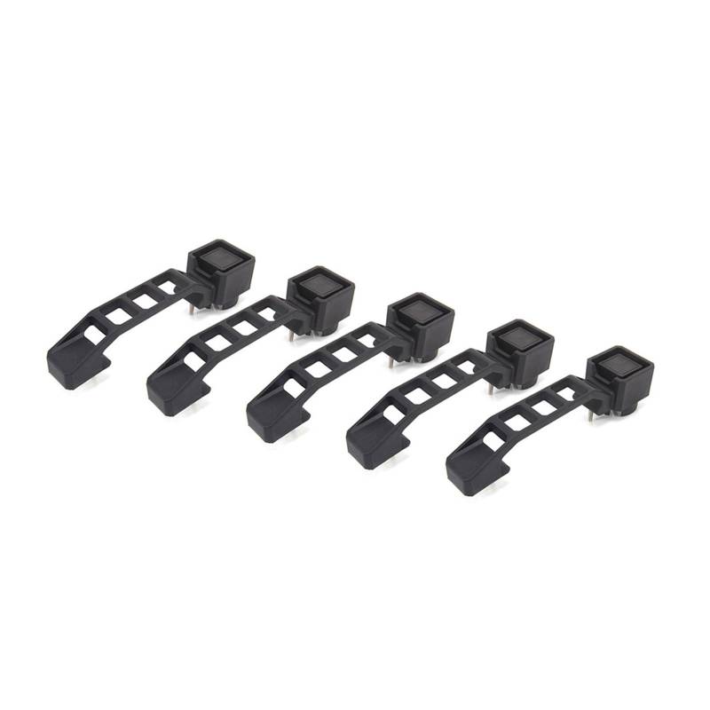 Türgriff Für Jeep für Wrangler für JK 2007-2017 3-TLG./5-TLG. Auto-Außentürgriffe-Set Autotürgriffschutz(5Pcs) von Generisch