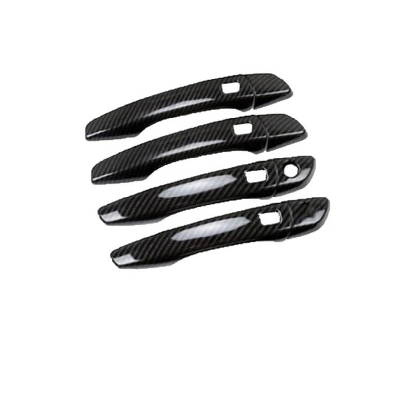 Türgriff Für Schutz für Citroen C4 MK3 2021-2023 Auto Außentürgriff Abdeckung Trim Autotürgriffschutz(2 keyless Entry) von Generisch