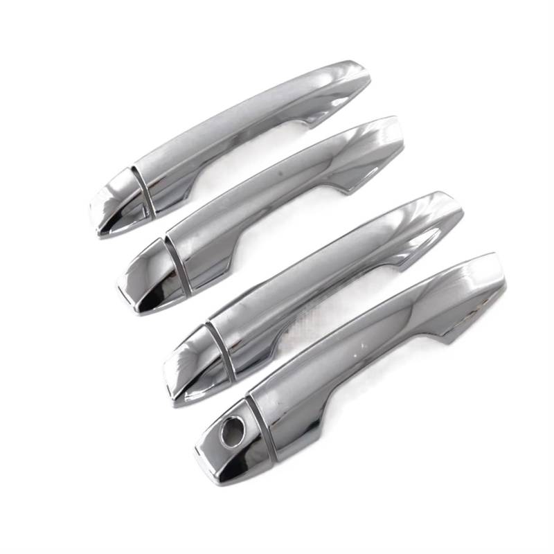 Türgriff RHD für Mitsubishi für Outlander 2022 2023 ABS Auto Außentürgriff Schüssel Fangen Abdeckung Schutz Trim Autotürgriffschutz(with Holes 2) von Generisch