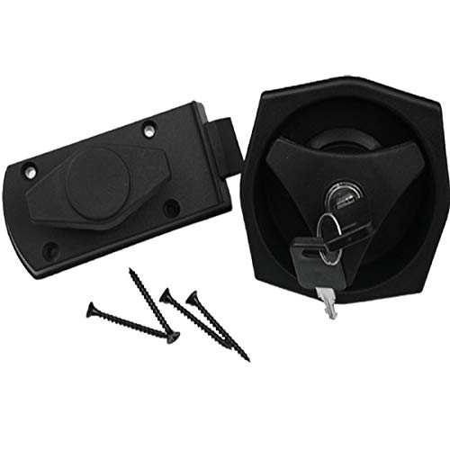 Türschloss Schloss Türriegel FAP Wohnwagen Wohnmobil Caravan Boot schwarz Türschloss Schloss Türriegel FAP Wohnwagen Wohnmobil Caravan Boot schwarz von Generisch
