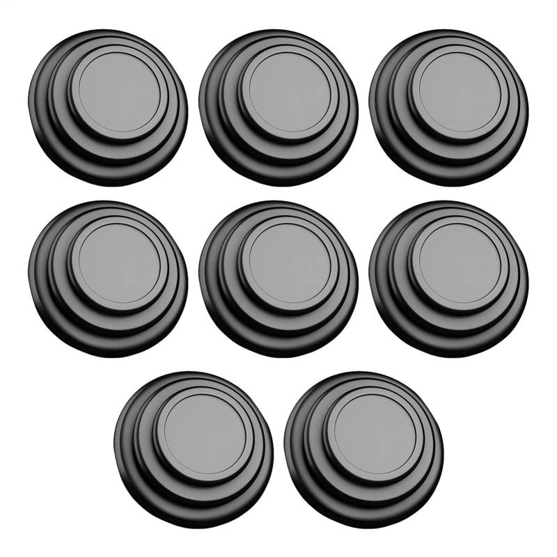 Türstoßdämpfer - 8X Schiebetür-Stoßdämpfer mit selbstklebender Rückseite, Silikon-Anti-Kollisionsschutzaufkleber | Universale Türkantenschutz, verdickte Stoßdämpfungspads für SUVs von Generisch