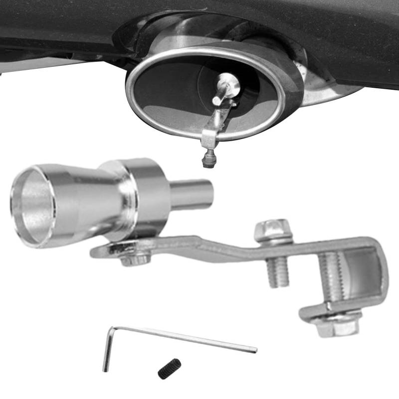 Turbo Whistle Car - Auto -Turbinenablöcher, Schalldämpfer Roar Sound | Fahrzeug-Turbo-Geräuschverstärker, Motorradleistungspfeife, Hochgeschwindigkeits-Auspuffrohrgeräuschgenerator von Generisch