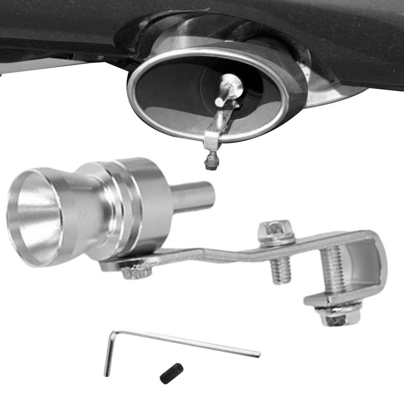 Turbo Whistle Car - Auto -Turbinenablöcher, Schalldämpfer Roar Sound | Fahrzeug-Turbo-Geräuschverstärker, Motorradleistungspfeife, Hochgeschwindigkeits-Auspuffrohrgeräuschgenerator von Generisch