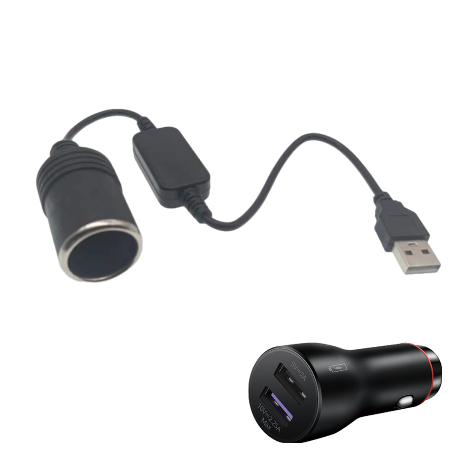 USB -zu -Auto -Leichter -Sockelkabel - 5 V bis 12 V Spannungswandler, Kabel -Controller -Stecker | Das DASH -CAM -Stromverlängerungskabel, ein mobiles USB -Booster -Kabel für den Antriebsrekorder, den USB -zu -Auto -Leichter -Sockelkabel - 5 V bis 12 V Spannungswandler, Kabel -Controller -Stecker | Das DASH -CAM -Stromverlängerungskabel, ein mobiles USB -Booster -Kabel für den Antriebsrekorder, den von Generisch