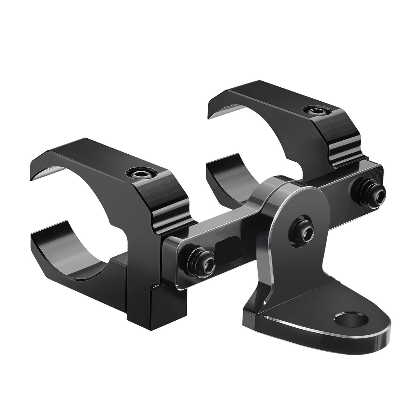 UTV Peitschenhalterung, Doppelklemme für 3,8 cm – 5,1 cm Überrollkäfig, robuste Aluminium-Peitschenlicht-Halterung, universell UTV Peitschenhalterung, Doppelklemme für 3,8 cm – 5,1 cm Überrollkäfig, robuste Aluminium-Peitschenlicht-Halterung, universell von Generisch