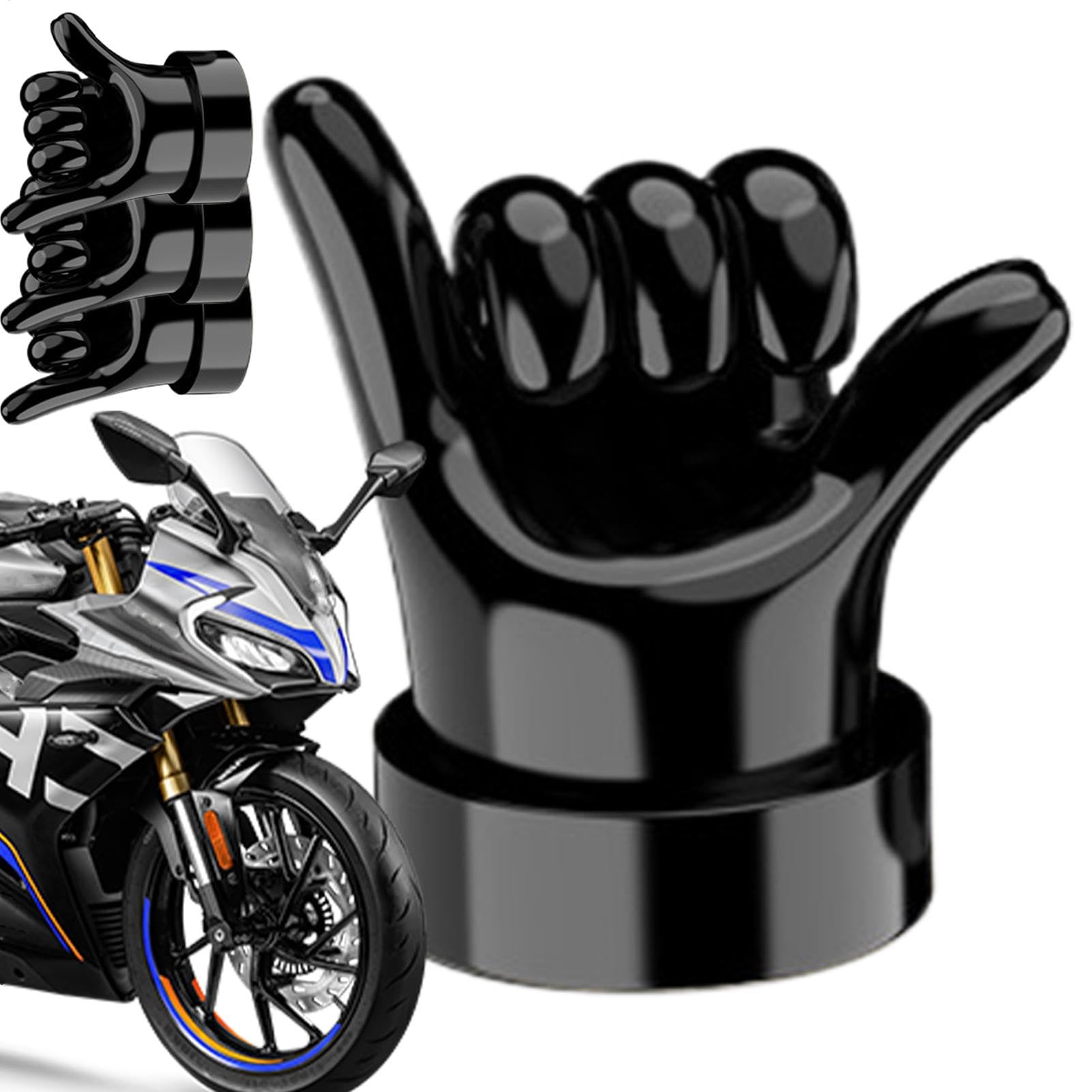 Ventilkappen Auto - Ventilkappen | Finger Reifen Kappen | Lustige Streich Mittelfinger Reifen Kappen | universall Auto Rad Reifen Stem Cover Caps Gummi Staub Für Auto Motorrad Fahrrad Ventilkappen Auto - Ventilkappen | Finger Reifen Kappen | Lustige Streich Mittelfinger Reifen Kappen | universall Auto Rad Reifen Stem Cover Caps Gummi Staub Für Auto Motorrad Fahrrad von Generisch
