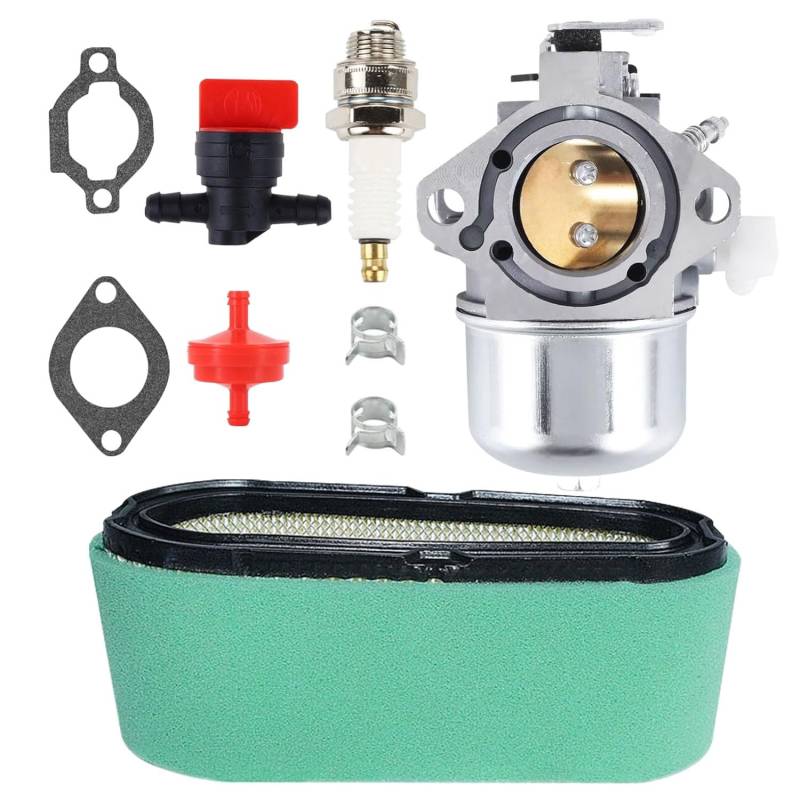 Vergaser Luftfilter Kit für 286702 286707 289702 289707 Vergaser Dichtung Luft und Vorfilter Zündkerze Ersatzteile (DEOP259-A) von Generisch